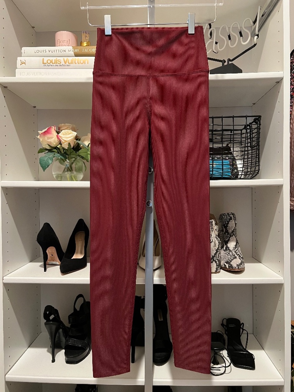 Beach Riot - Ayla Legging - Oxblood - Size S